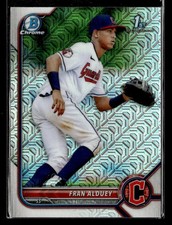 2022 Bowman #BCP-39 Fran Alduey Chrome Prospects Mojo Refractors card