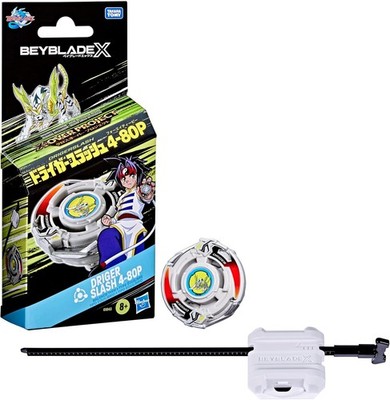 Beyblade X X-Over Project Driger Slash 4-80P Starter Pack Set with Takara Tomy