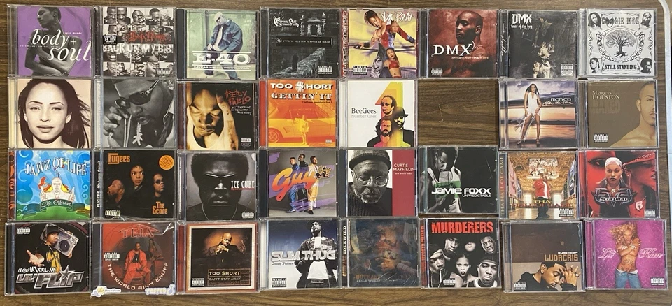 222 CD Lot Hip-Hop R&B Pop Funk Soul Collection 90s-2000s Tested VG+ Fast Ship - Image 3 of 4
