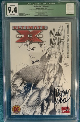 #ad #ad Ultimate X Men #1 Dynamic Forces Concept Sketch Cover Signed amp; Remarked #108 500 $79.98