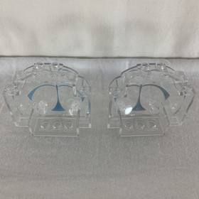 Lego 2x 30366px1 Trans-Clear Windscreen 3 x 6 x 5 Bubble 7161 Gungan Sub