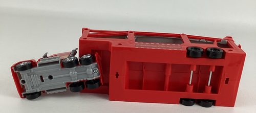 Disney Cars Mack Hauler 14" Semi Truck Lightning McQueen Ramp Transporter Mattel - Picture 7 of 7