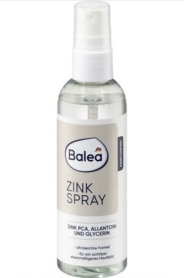 Balea Zinkspray 100ml Hautpflege gegen Unreinheiten Akne Spray Neu