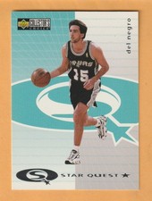 Vinny Del Negro San Antonio Spurs 1997-98 Collector's Choice StarQuest #20