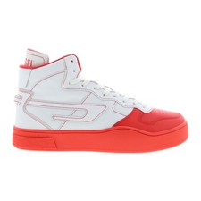 Diesel S-Ukiyo Mid X Y02961-PR013-H8985 Mens White Lifestyle Sneakers Shoes