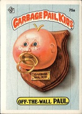 1985 Topps Garbage Pail Kids Series 2 #75a Off-the-Wall Paul