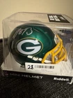 Green Bay Packers Aaron Rodgers Autographed Mini Helmet Beckett BAS