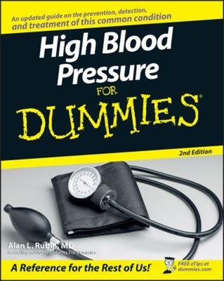 #ad High Blood Pressure for Dummies Perfect Alan L. Rubin $6.62