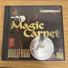 ebay® Auktion 397210969344 | Magic Carpet PS1 (KOMPLETT) Bullfrog selten Sony Playstation Black Label RAR Thumbnail of ebay® auction 397210969344 | Magic Carpet PS1 (KOMPLETT) Bullfrog selten Sony Playstation Black Label RAR