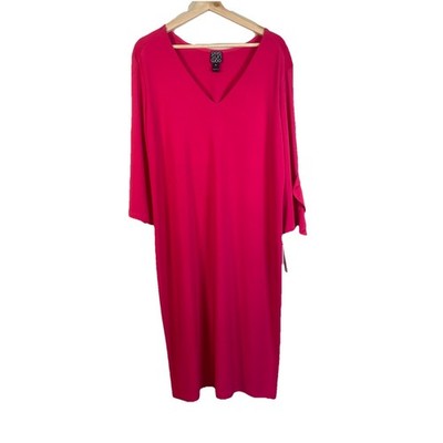 NWT Clara Sun Woo Pink Dress New With Tags Size X-Large Stretch $102 Retail USA
