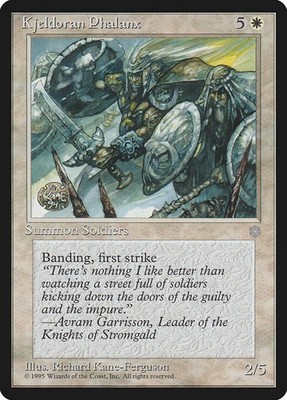 1x Kjeldoran Phalanx - LP - Ice Age - SPARROW MAGIC mtg