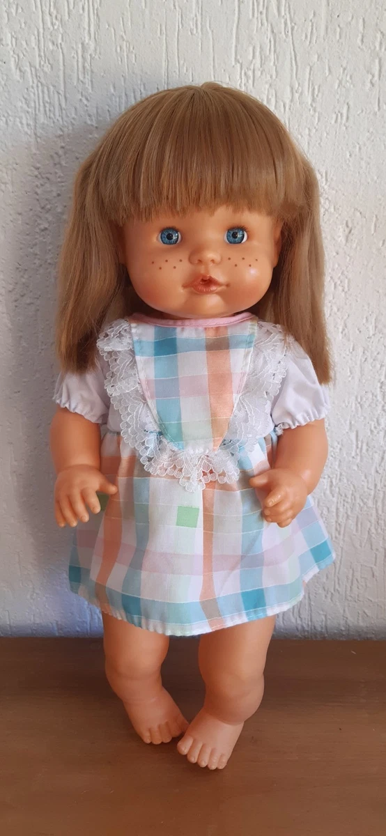 Poupée Vestida de Azul 33 cm - Paulina rousse aux cheveux bouclés sans