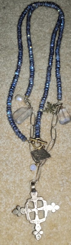 Bittersweet Designs Long Ethnic Czech Rosary-Style Necklace