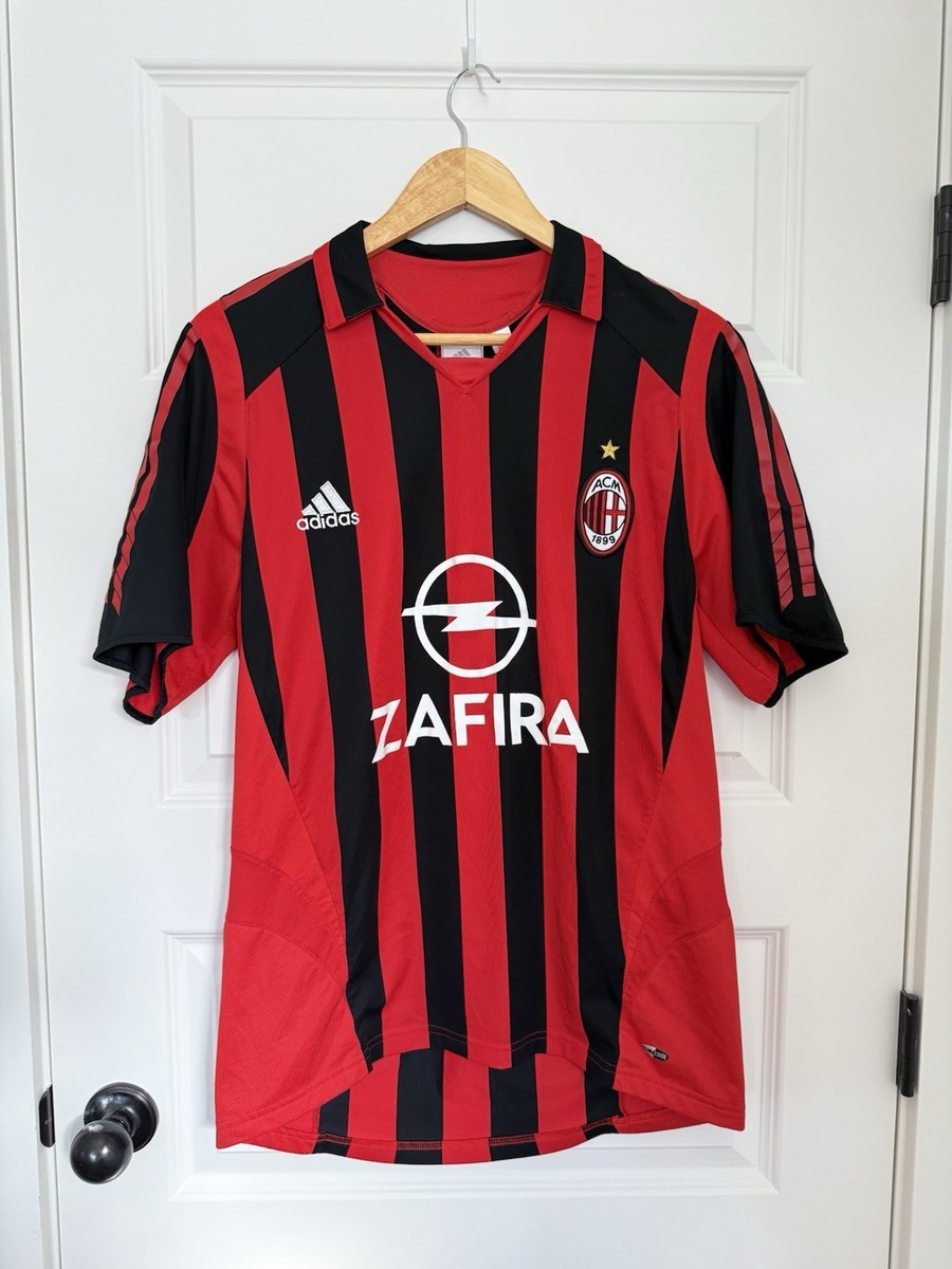 AC Milan 2005-2006 Maldini #3 Jersey Size Medium | eBay