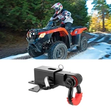 WEISEN 2" Shackle Hitch Receiver+Rear Trailer Hitch For Honda Foreman TRX500/520