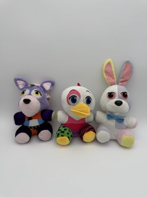 Funko FNAF Security Breach Plush Lot of 3   Roxanne Wolf, Glamrock Chica & Vanny