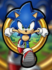 Sonic the Hedgehog High Quality Vinyl Sticker