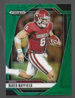 2025 Panini Prizm Draft Picks Football Green Baker Mayfield #187