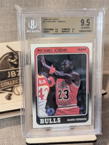 1988 Fleer Jordan BGS 89