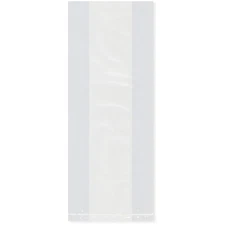 Plymor 4" x 2" x 10", 1 Mil Gusseted Plastic Bags