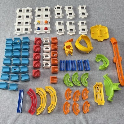 Vtech Marble Rush Raceway Pieces Mix Lot of 72 Track Marbles Add On Replacement