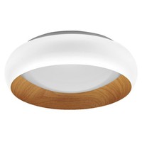 Led Deckenleuchte Metall Weiß Osram 3000K Click-Dim Ø30Cm Flur Deckenlampe BüRo
