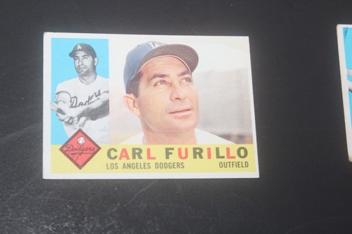 Carl Furillo #408 1960 Topps card