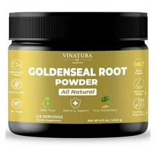 Goldenseal Root Powder - 4 oz, 113 Servings *USA Made & Tested* Pure Natural ...