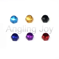 M8 Screw Cap Baitcasting Fishing Reel Handle Crank Nut for Abu Gacia Daiwa