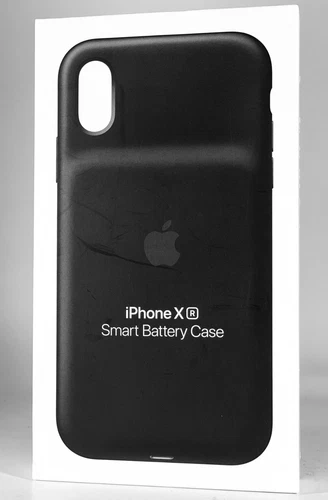 OEM Apple Silicone MagSafe Smart Battery Case For iPhone XR - Black MU7M2LL/A