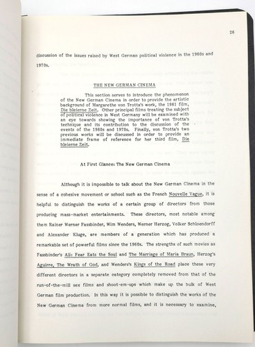 Die Bleierne Zeit: A Study in Film and Terrorism in Contemporary West Germany - Imagen 5 de 6