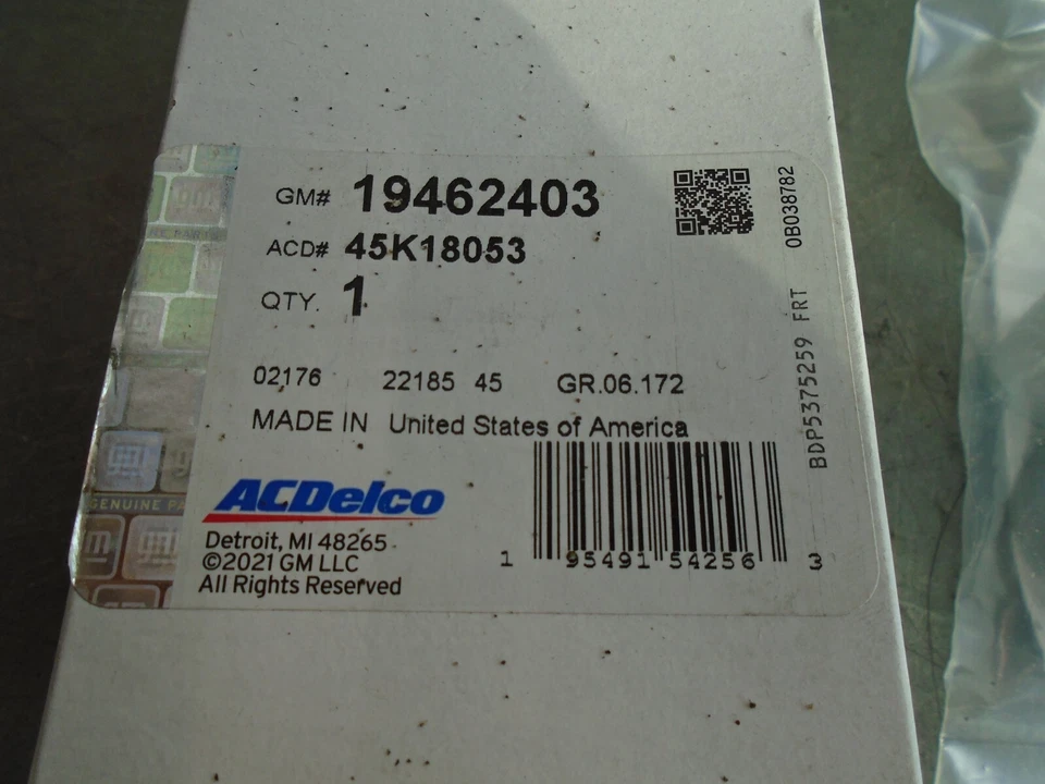 Genuine ACDelco Alignment Camber Kit 45K18053 - Image 3 of 3