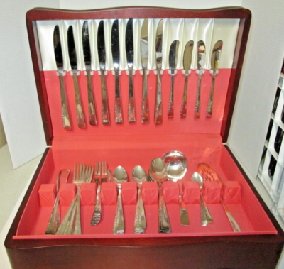 Vintage 1881 Rogers Silverware Set Silverplate By Oneida LTD