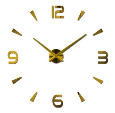 goldene wanduhr