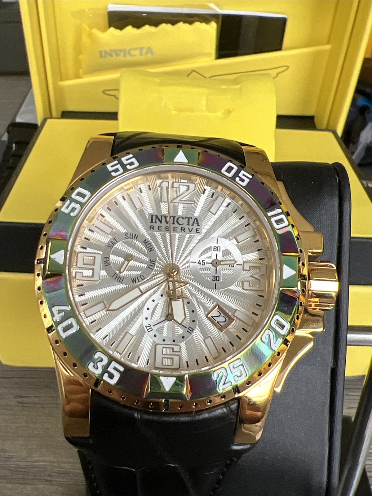 Invicta Men's Excursion Reserve Rare Model Brand New | eBay