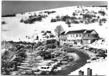 CARTOLINA DI ASCOLI PICENO ,FORCA CANAPINE - IL PIAZZALE  viaggiata 1966