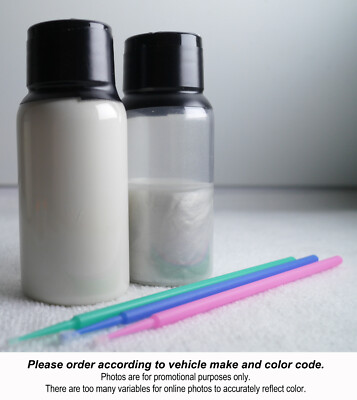 BASF TouchUp Paint Bottle GM Chevy Cadillac White Frost Pearl
