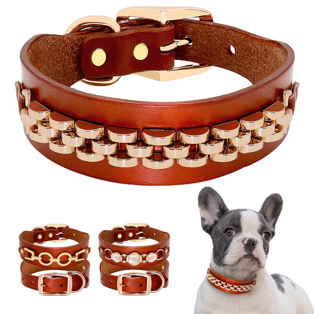 Luxury small dog collars cheap