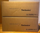 Technics SL-1200MK7-K BLack 2 Units Pair Direct Drive DJ Turntable NEW