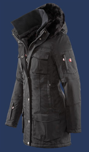 Wellensteyn Schneezauber RainbowAirTec Jacke Damen M schwarz - Bild 2 von 3