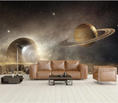 3D Planet Starry Sky 44673NA Wallpaper Wall Murals Removable Wallpaper Fay