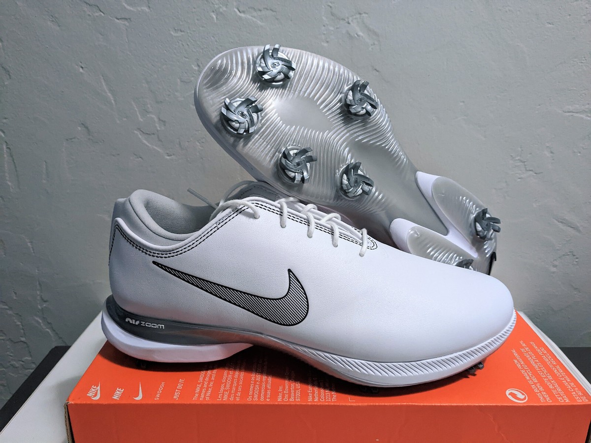 Nike Air Zoom Victory Tour 2 Wide White Platinum Golf Cleats