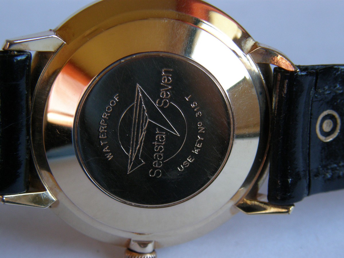Vetro Plexi Cristallo Per Tissot Seastar Seven Vintage - Con Anello Oro/argento