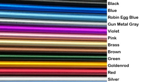 24 PACK Colorful DODCO Heavy Duty Clothes Coat Hanger Aluminum Metal Made in USA - Picture 2 of 5