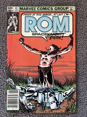 ROM Spaceknight #43 (Marvel, 1983) Newsstand Variant