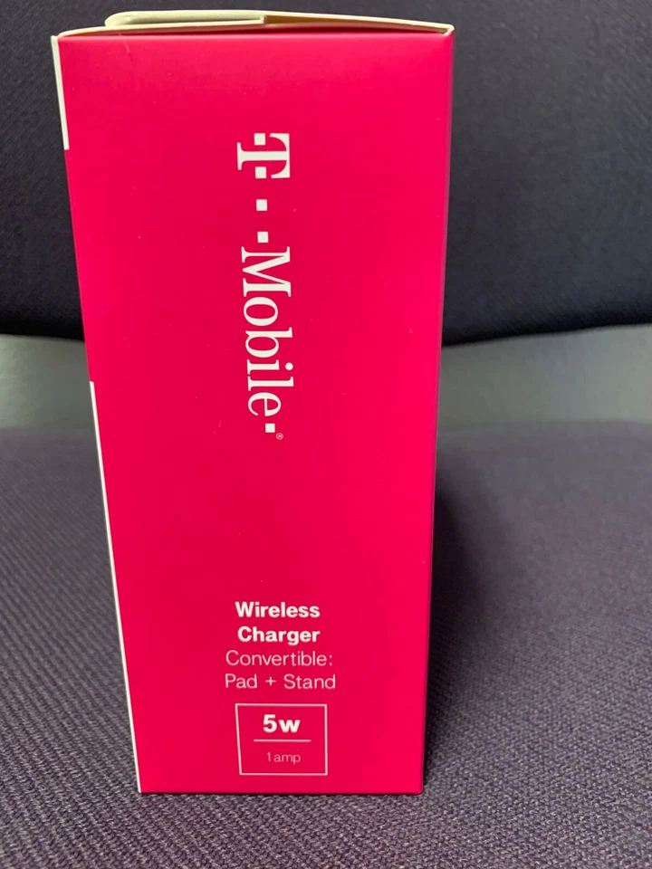 Carregador sem fio T-Mobile Twisty (preto) 5W - Imagem 4 de 4