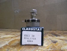 Lot of 2 Clarostat RV4LAYSA102A Potentiometer New in box