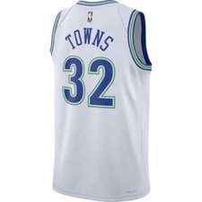 Nike NBA Karl Anthony Towns Minnesota Timberwolves DX8611-102 Basketball Trikot
