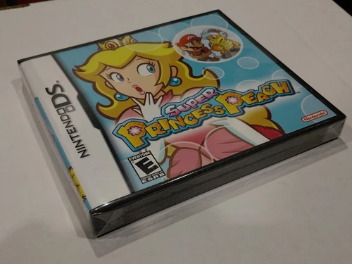 RARE Super Princess Peach (Nintendo DS) NEW SEALED NDS MINT