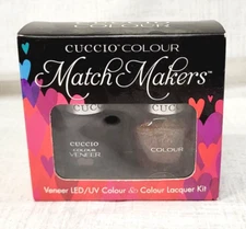 Cuccio Color Match Makers Veneer LED Color Polish & Color Lacquer Kit New In Box